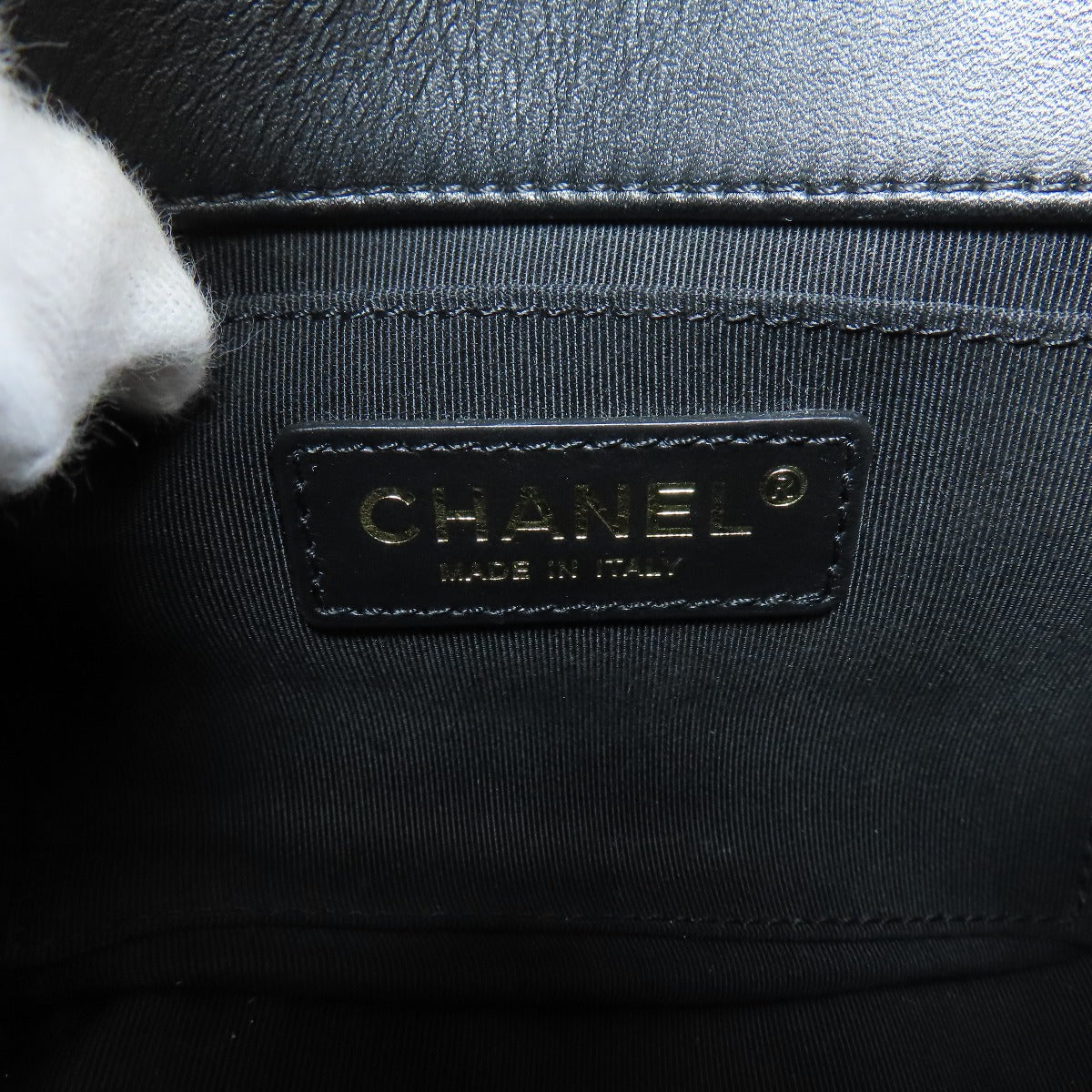 CHANEL シャネル マトラッセ チェーンショルダー ゴールド金具 ショルダーバッグ ラムスキン レディース 中古