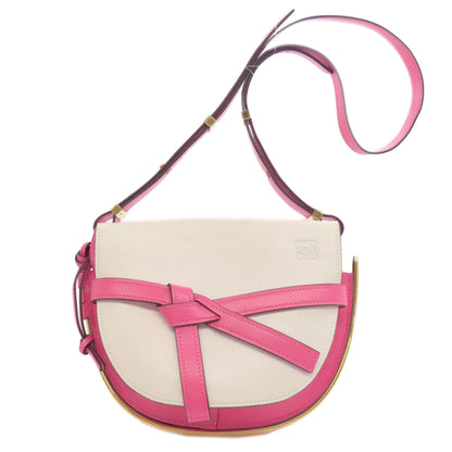LOEWE ロエベ ゲートバッグ ショルダーバッグ レザー レディース 中古