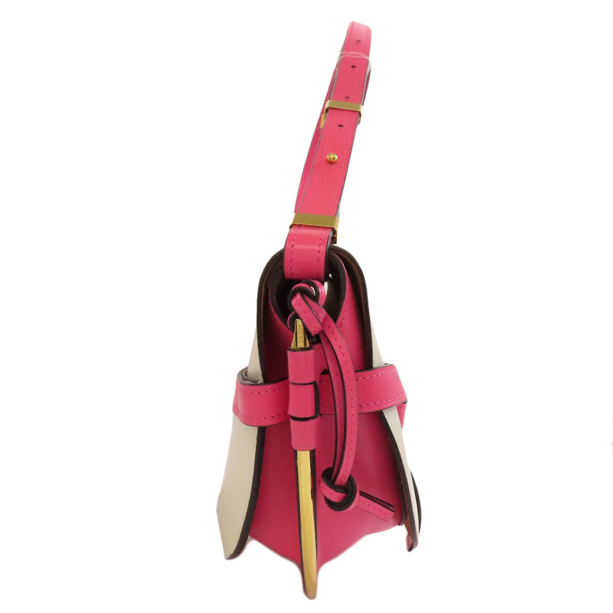LOEWE ロエベ ゲートバッグ ショルダーバッグ レザー レディース 中古