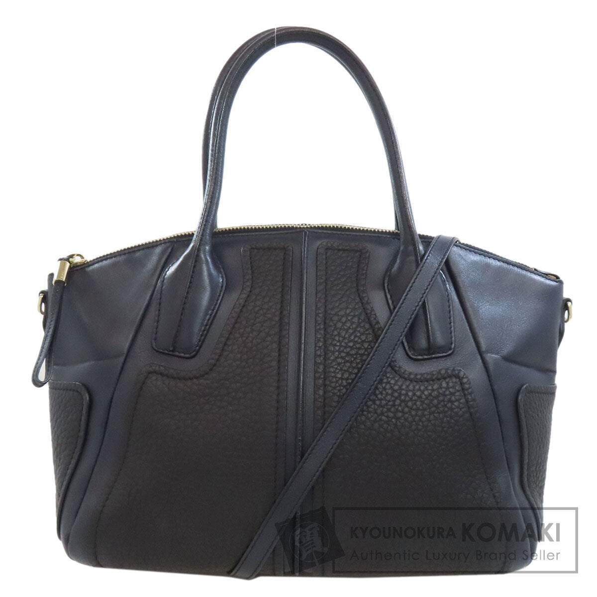 TODS トッズ 2WAY ハンドバッグ レザー レディース 中古