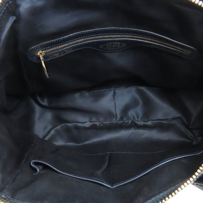 TODS トッズ 2WAY ハンドバッグ レザー レディース 中古