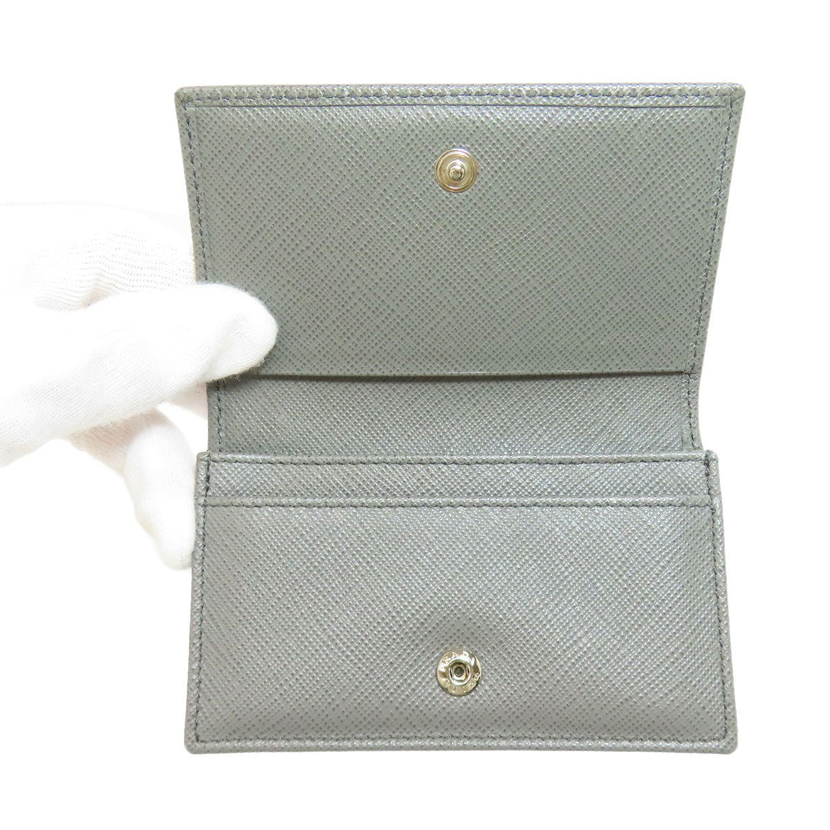PRADA プラダ フィオッコ カードケース サフィアーノ レディース 中古