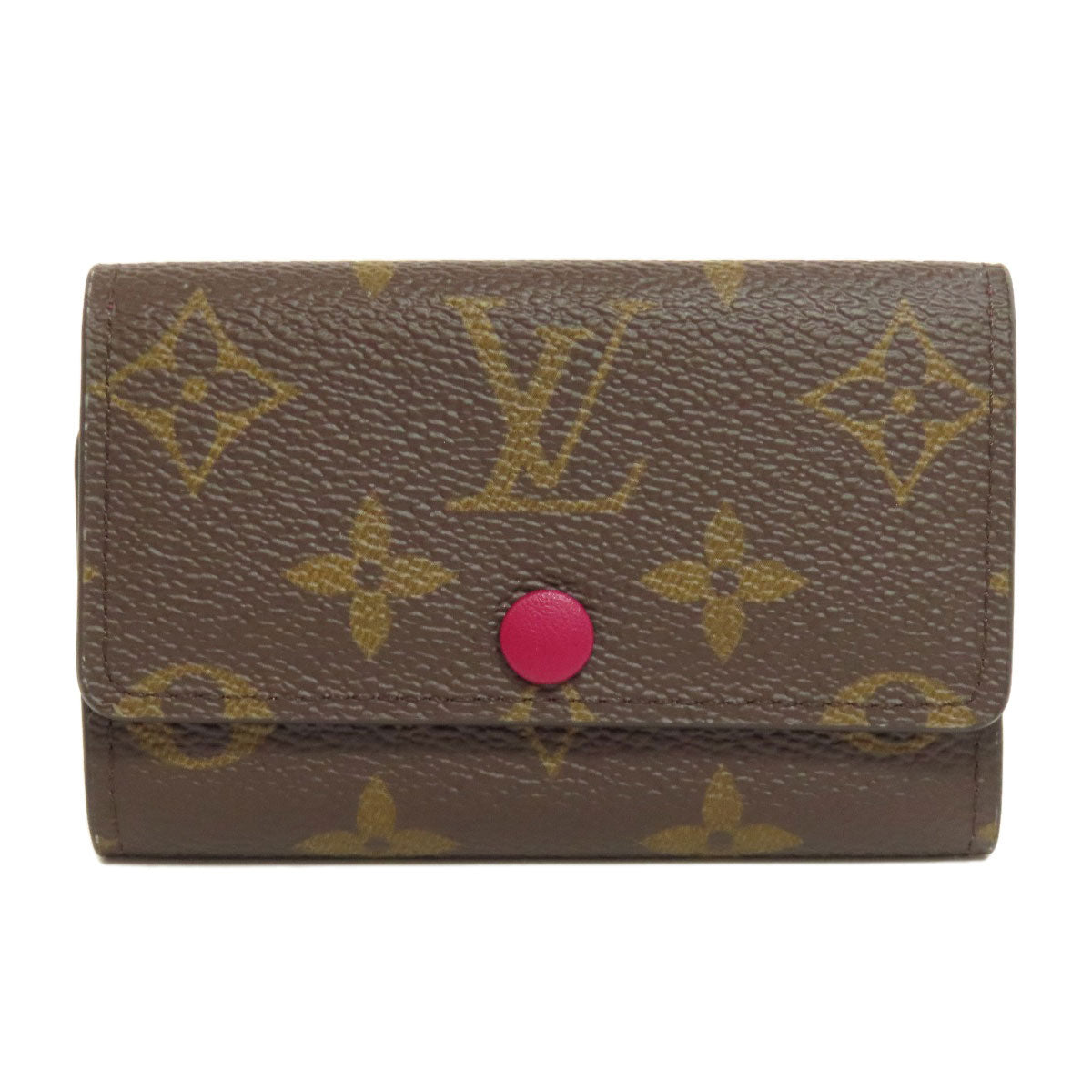 LOUIS VUITTON ルイヴィトン M60701 ミュルティクレ6 キーケース モノグラムキャンバス レディース 中古