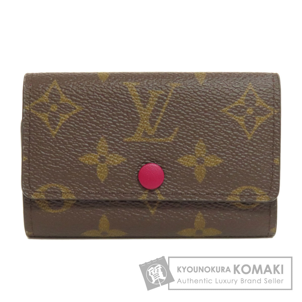 LOUIS VUITTON ルイヴィトン M60701 ミュルティクレ6 キーケース モノグラムキャンバス レディース 中古