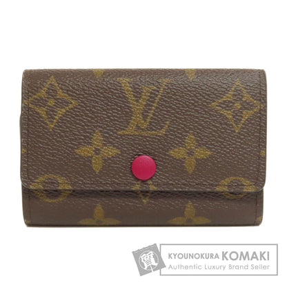 LOUIS VUITTON ルイヴィトン M60701 ミュルティクレ6 キーケース モノグラムキャンバス レディース 中古