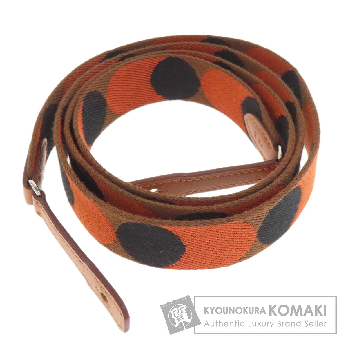 HERMES エルメス サングル フリッパーボール ショルダーストラップ キャンバス レディース 中古