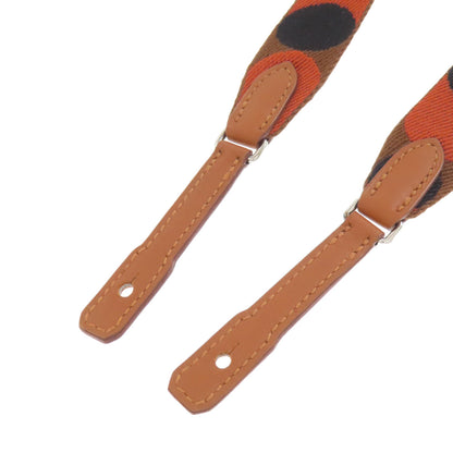 HERMES エルメス サングル フリッパーボール ショルダーストラップ キャンバス レディース 中古