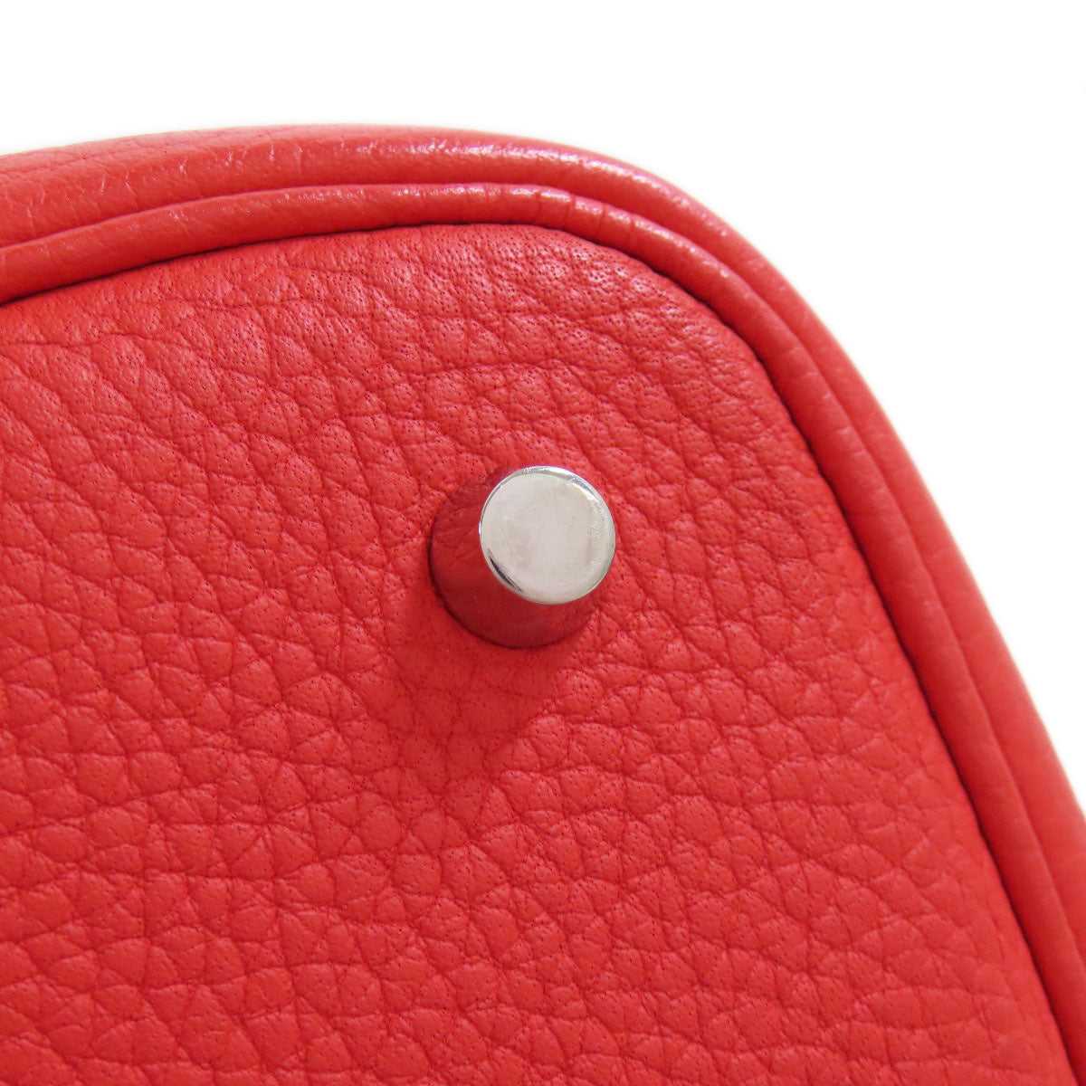 HERMES エルメス ピコタンロックMM シルバー金具 ハンドバッグ トリヨンクレマンス レディース 中古