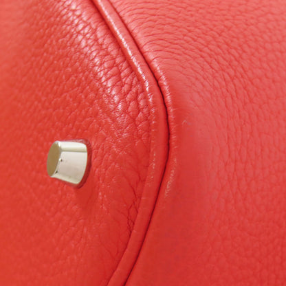 HERMES エルメス ピコタンロックMM シルバー金具 ハンドバッグ トリヨンクレマンス レディース 中古