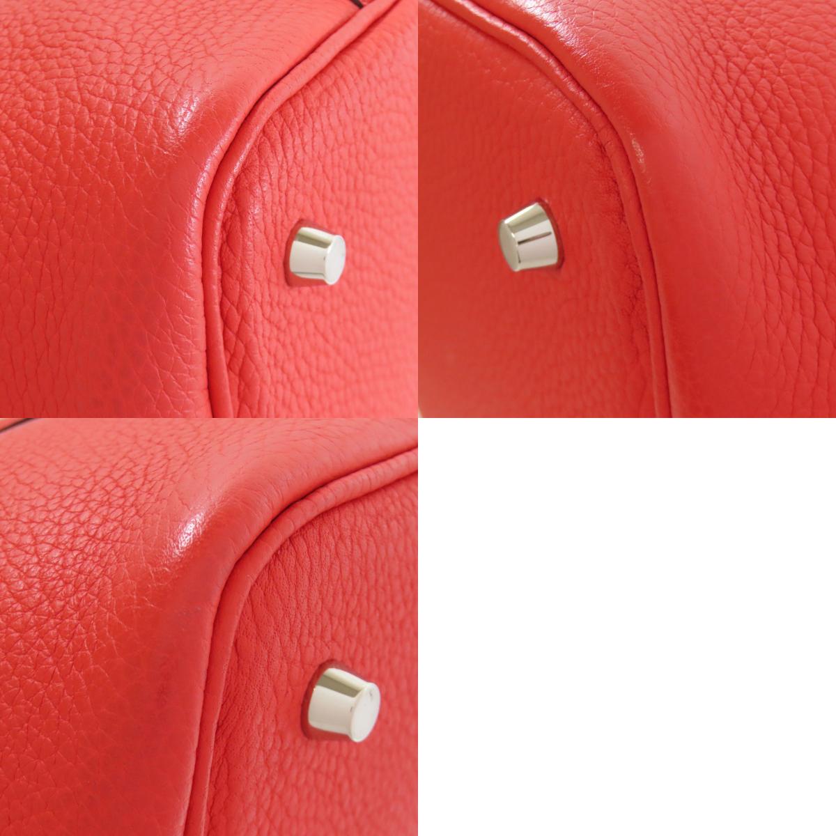 HERMES エルメス ピコタンロックMM シルバー金具 ハンドバッグ トリヨンクレマンス レディース 中古