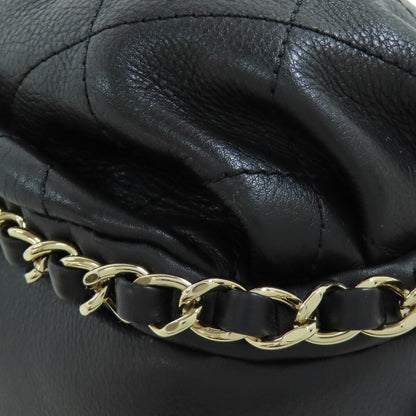 CHANEL シャネル マトラッセ ゴールド金具 ショルダーバッグ ラムスキン レディース 中古