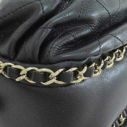 CHANEL シャネル マトラッセ ゴールド金具 ショルダーバッグ ラムスキン レディース 中古