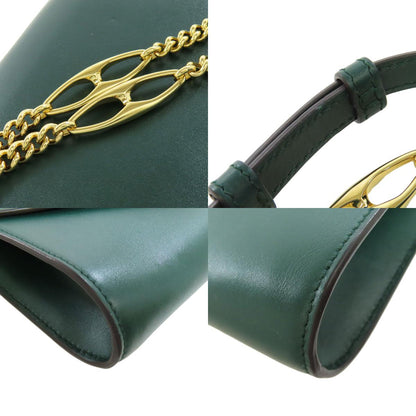 GUCCI グッチ 572375 ズゥミ チェーンショルダー ハンドバッグ カーフ レディース 中古