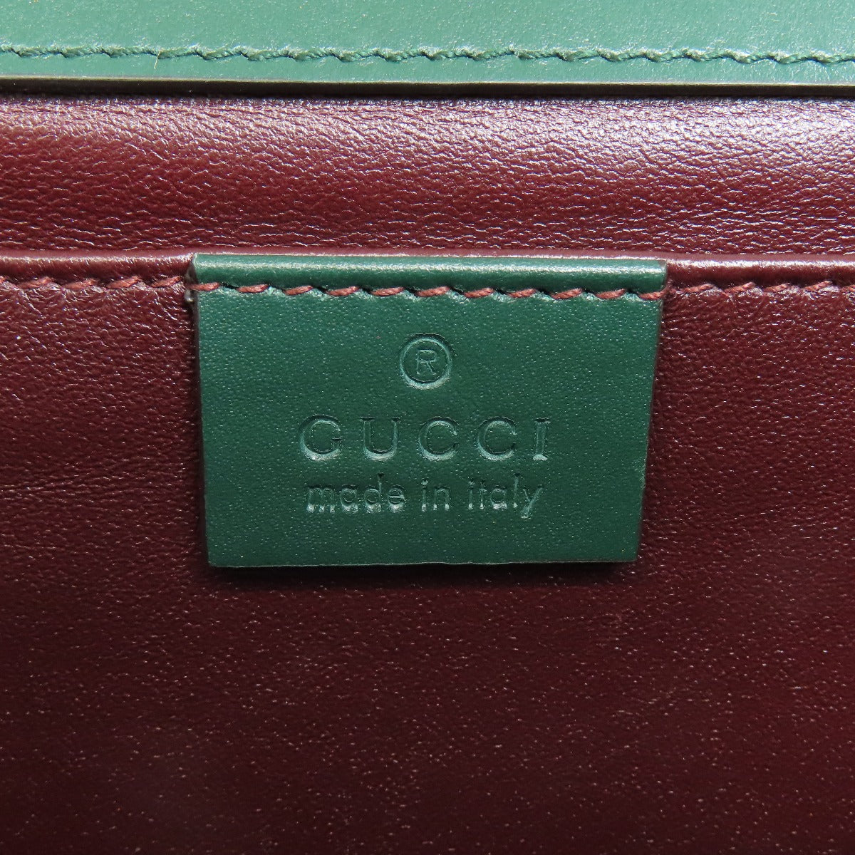 GUCCI グッチ 572375 ズゥミ チェーンショルダー ハンドバッグ カーフ レディース 中古