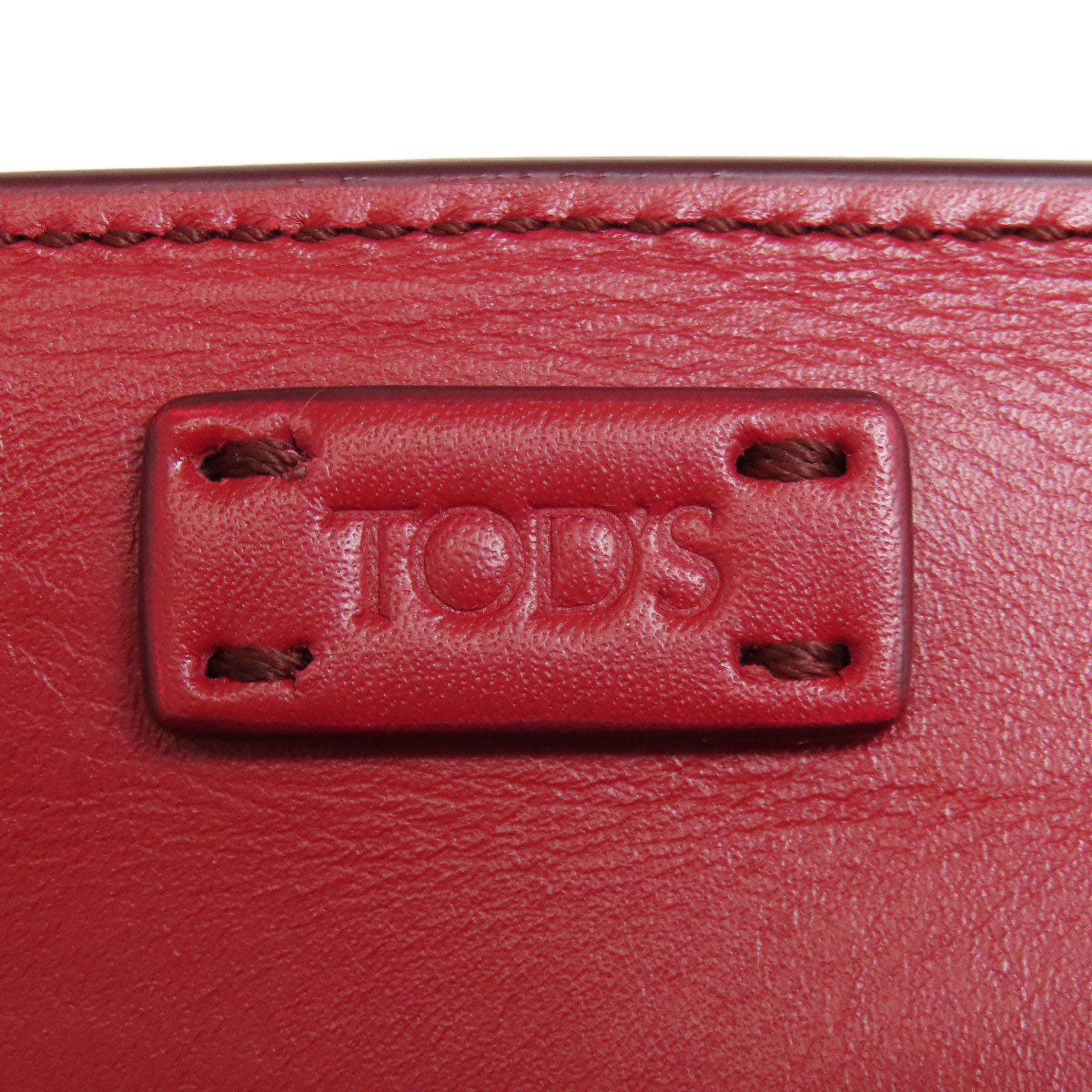 TODS トッズ ダブルT 2WAY ハンドバッグ レザー レディース 中古