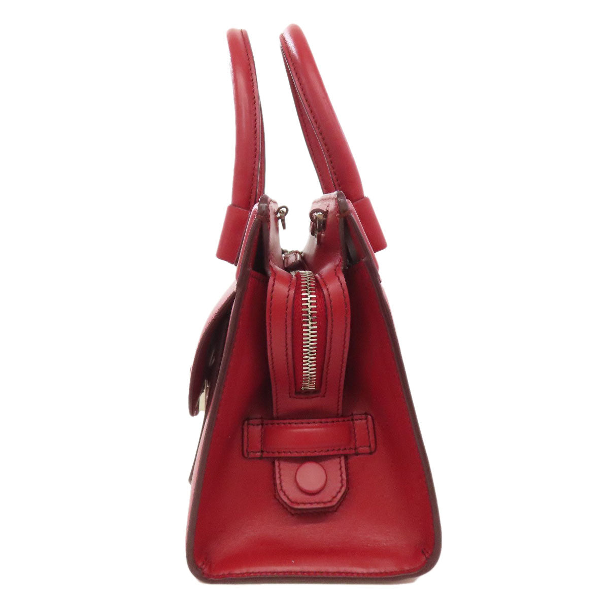 TODS トッズ ダブルT 2WAY ハンドバッグ レザー レディース 中古