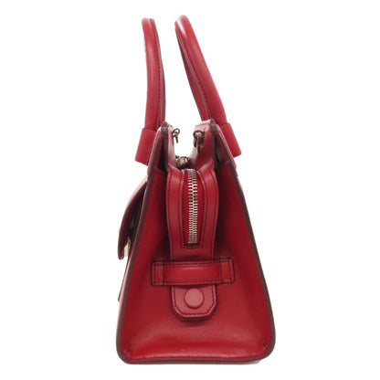 TODS トッズ ダブルT 2WAY ハンドバッグ レザー レディース 中古