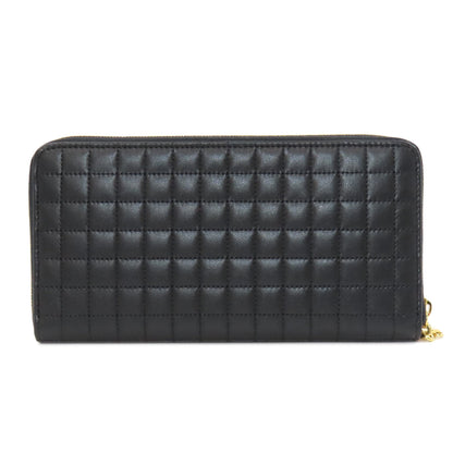 CELINE セリーヌ ラウンドファスナー 長財布（小銭入れあり） レザー レディース 中古