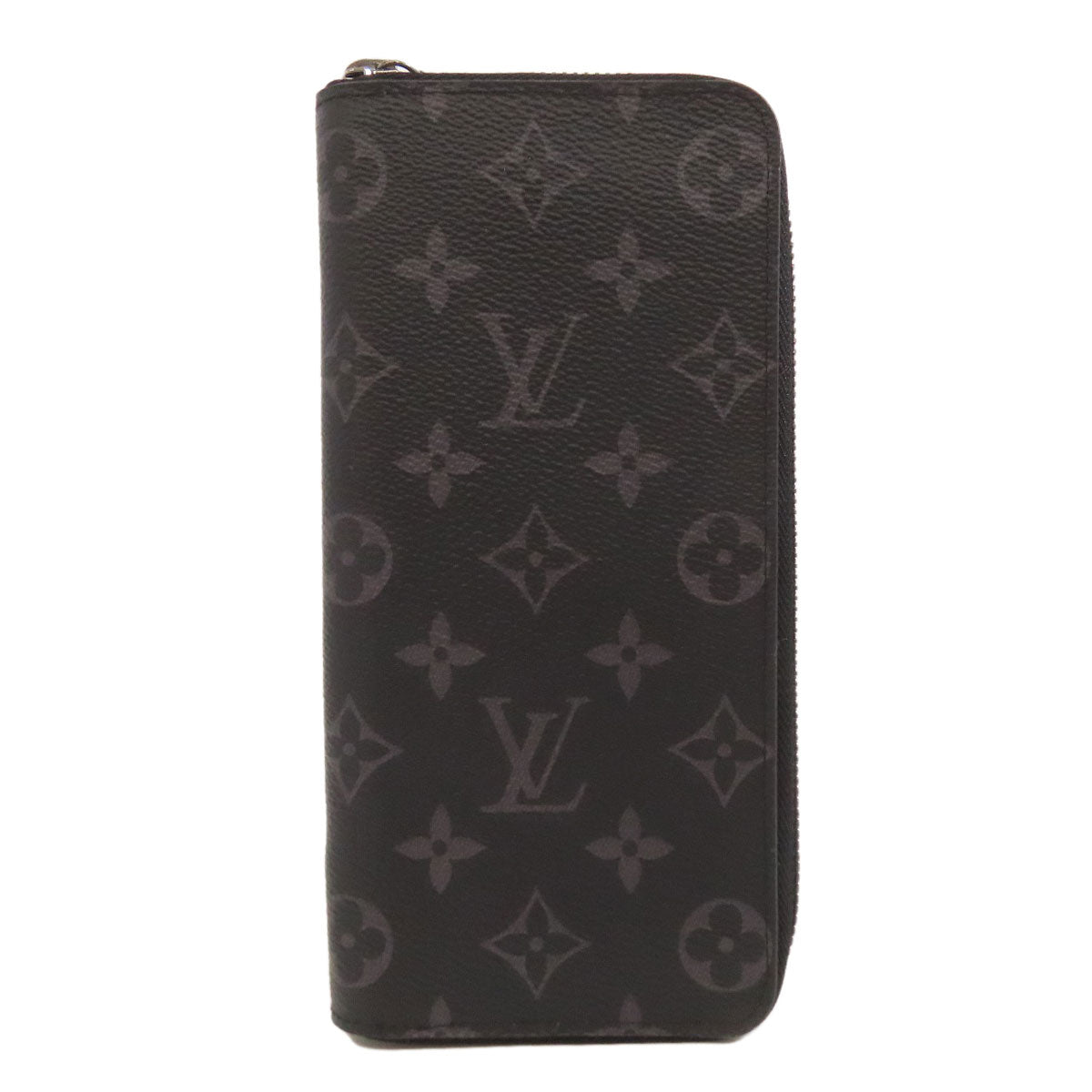 LOUIS VUITTON ルイヴィトン M62295 ジッピーウォレット・ヴェルティカル 長財布（小銭入れあり） モノグラムエクリプス レディース 中古