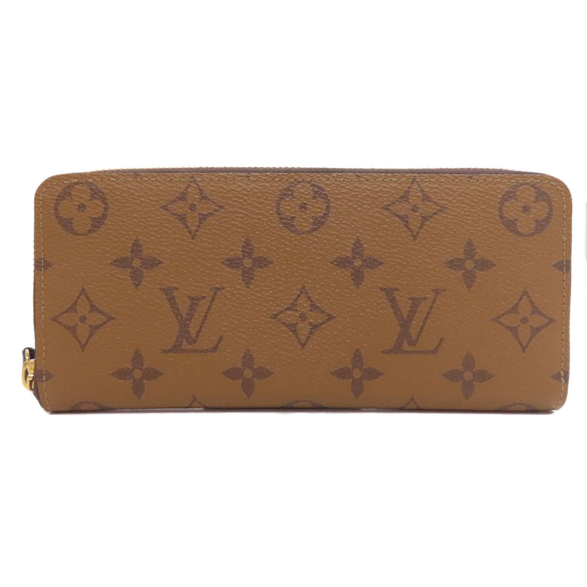 LOUIS VUITTON ルイヴィトン M82336 ポルトフォイユ・クレマンス 長財布（小銭入れあり） モノグラムリバース レディース 中古