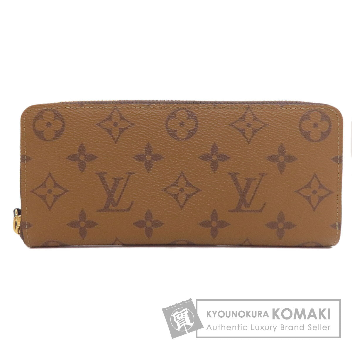 LOUIS VUITTON ルイヴィトン M82336 ポルトフォイユ・クレマンス 長財布（小銭入れあり） モノグラムリバース レディース 中古