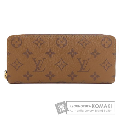 LOUIS VUITTON ルイヴィトン M82336 ポルトフォイユ・クレマンス 長財布（小銭入れあり） モノグラムリバース レディース 中古