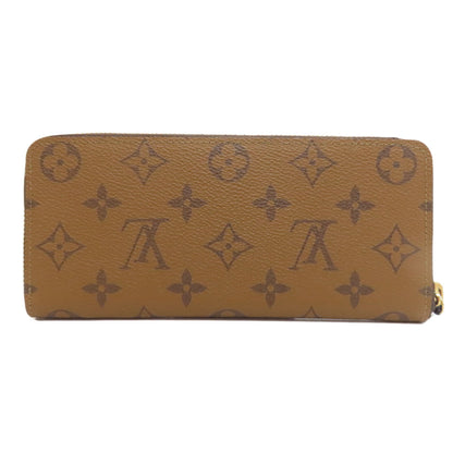 LOUIS VUITTON ルイヴィトン M82336 ポルトフォイユ・クレマンス 長財布（小銭入れあり） モノグラムリバース レディース 中古