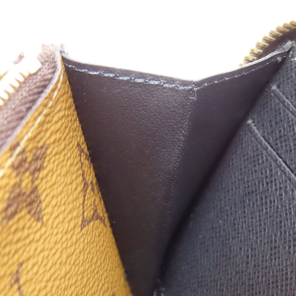 LOUIS VUITTON ルイヴィトン M82336 ポルトフォイユ・クレマンス 長財布（小銭入れあり） モノグラムリバース レディース 中古