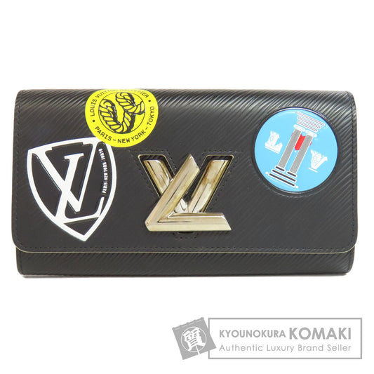 LOUIS VUITTON ルイヴィトン M62008 ポルトフォイユ・ツイスト ステッカー 長財布（小銭入れあり） エピ レディース 中古