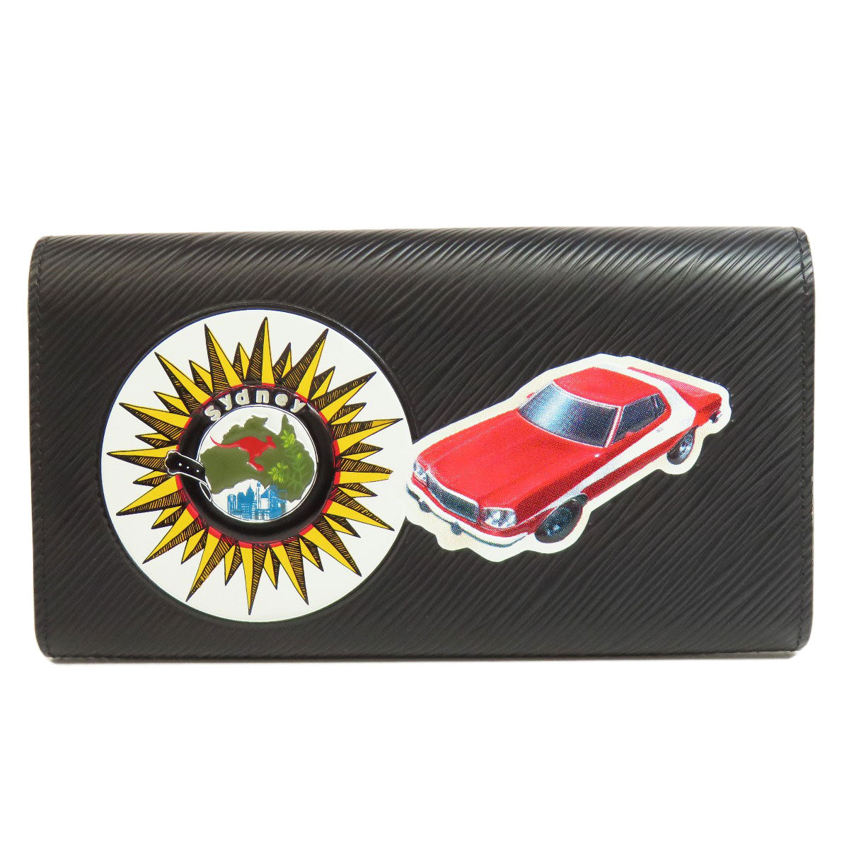 LOUIS VUITTON ルイヴィトン M62008 ポルトフォイユ・ツイスト ステッカー 長財布（小銭入れあり） エピ レディース 中古