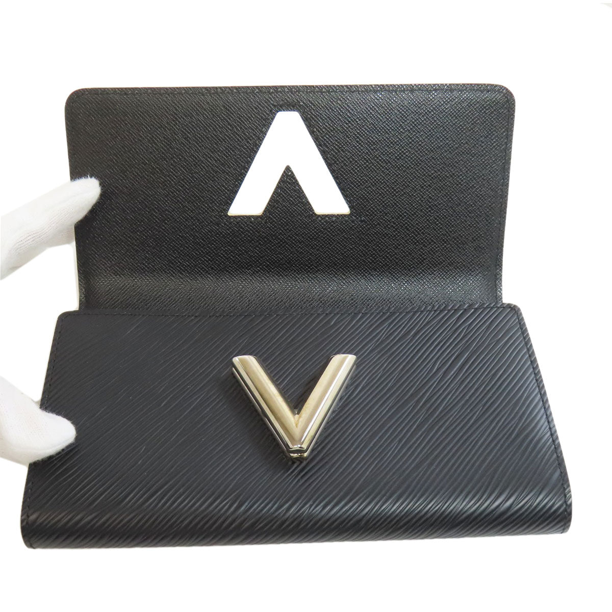LOUIS VUITTON ルイヴィトン M62008 ポルトフォイユ・ツイスト ステッカー 長財布（小銭入れあり） エピ レディース 中古