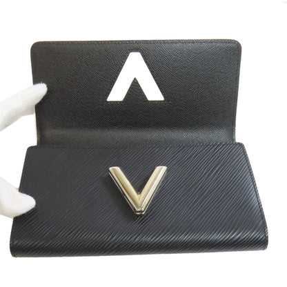 LOUIS VUITTON ルイヴィトン M62008 ポルトフォイユ・ツイスト ステッカー 長財布（小銭入れあり） エピ レディース 中古