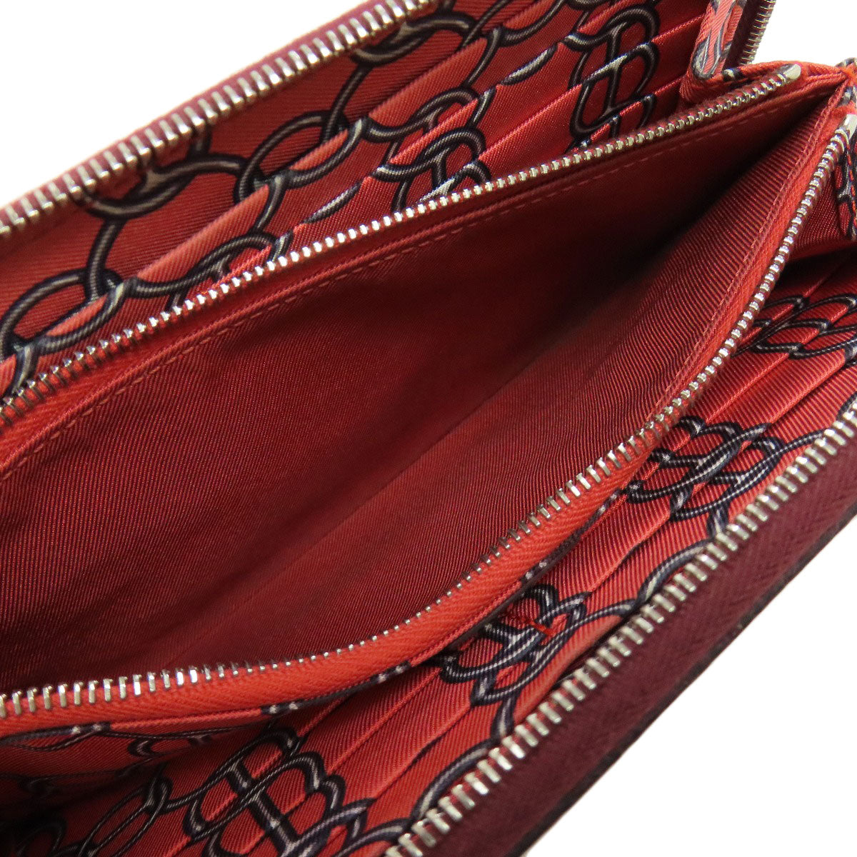 HERMES エルメス アザップシルクイン シルバー金具 長財布（小銭入れあり） エプソン レディース 中古