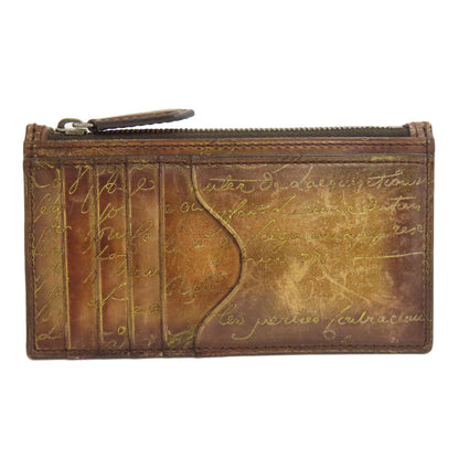 Berluti ベルルッティ カリグラフィ コインケース レザー レディース 中古