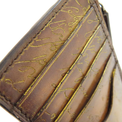Berluti ベルルッティ カリグラフィ コインケース レザー レディース 中古