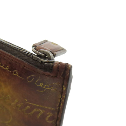 Berluti ベルルッティ カリグラフィ コインケース レザー レディース 中古