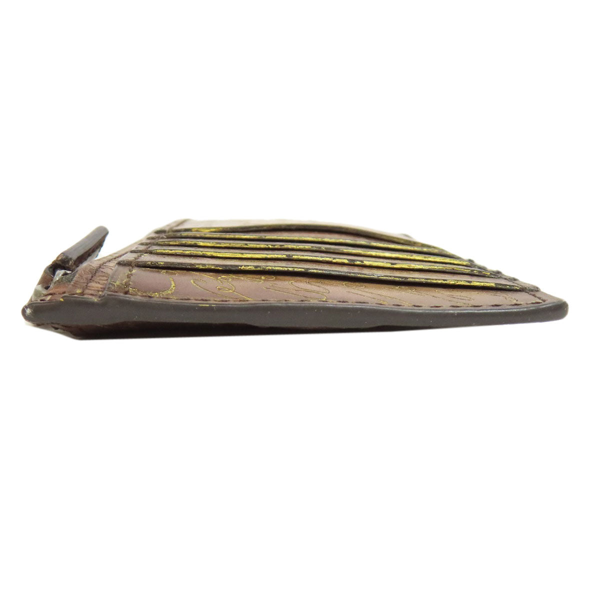Berluti ベルルッティ カリグラフィ コインケース レザー レディース 中古