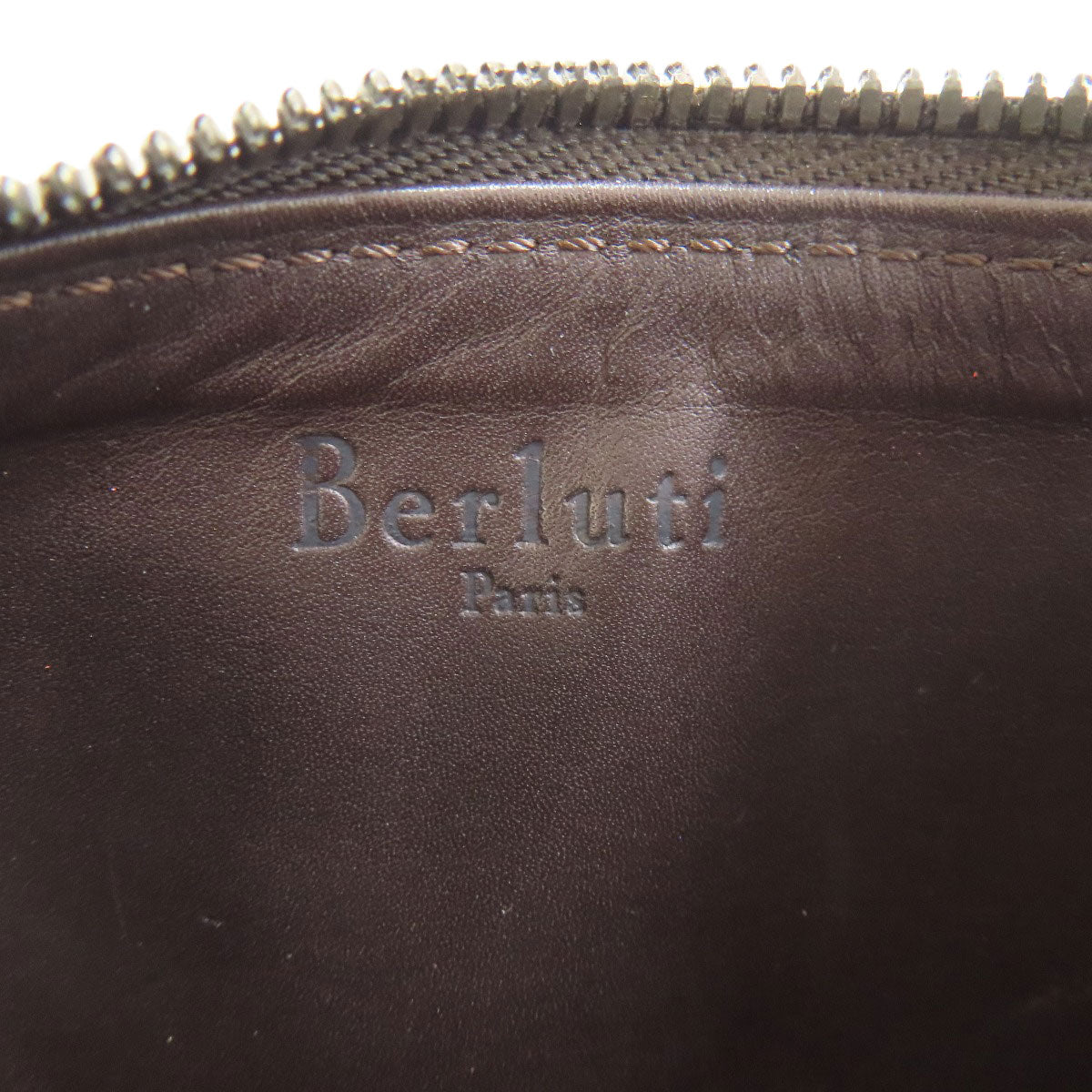 Berluti ベルルッティ カリグラフィ コインケース レザー レディース 中古