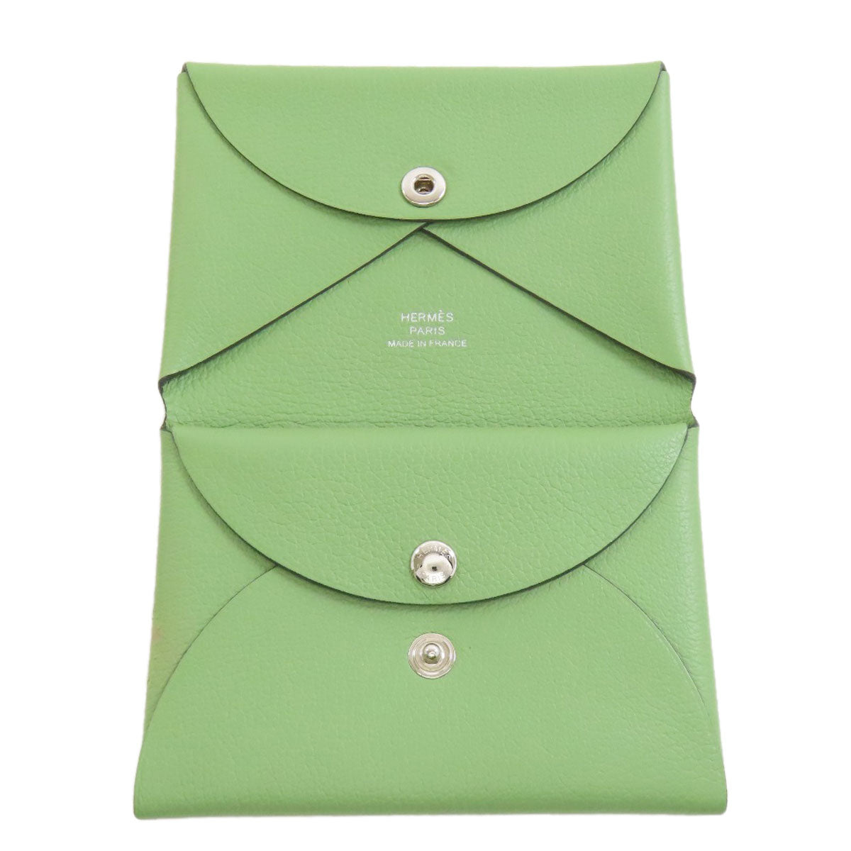 HERMES エルメス カルヴィ デュオ コインケース エバーカラー レディース 中古