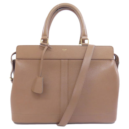 CELINE セリーヌ カバ ドゥ フランス ミディアム 2WAY トートバッグ レザー レディース 中古