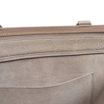 CELINE セリーヌ カバ ドゥ フランス ミディアム 2WAY トートバッグ レザー レディース 中古