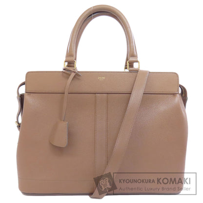 CELINE セリーヌ カバ ドゥ フランス ミディアム 2WAY トートバッグ レザー レディース 中古