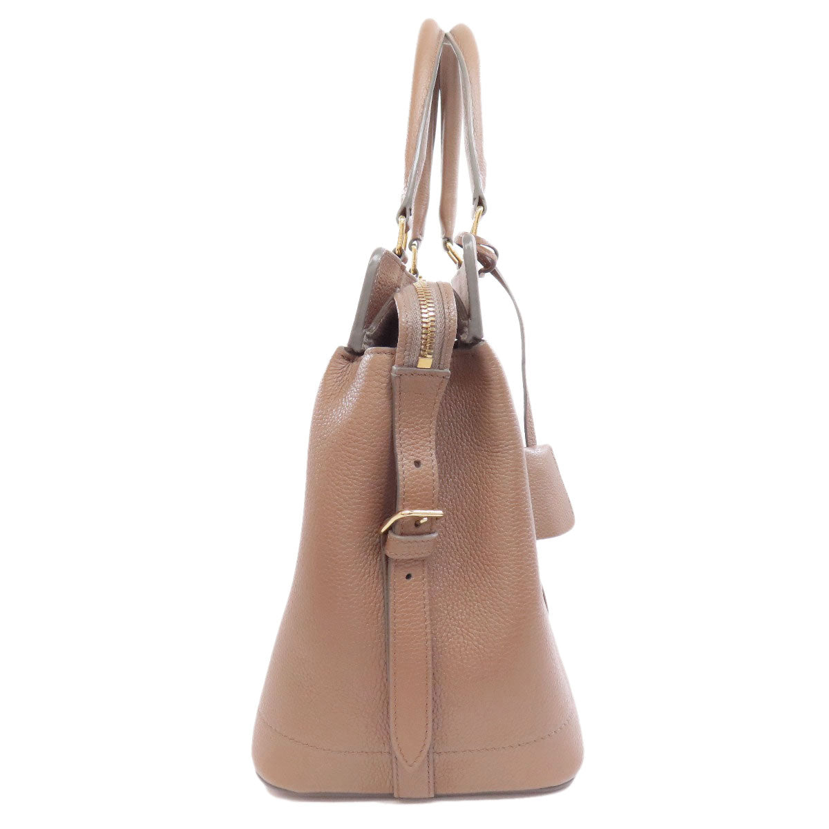 CELINE セリーヌ カバ ドゥ フランス ミディアム 2WAY トートバッグ レザー レディース 中古