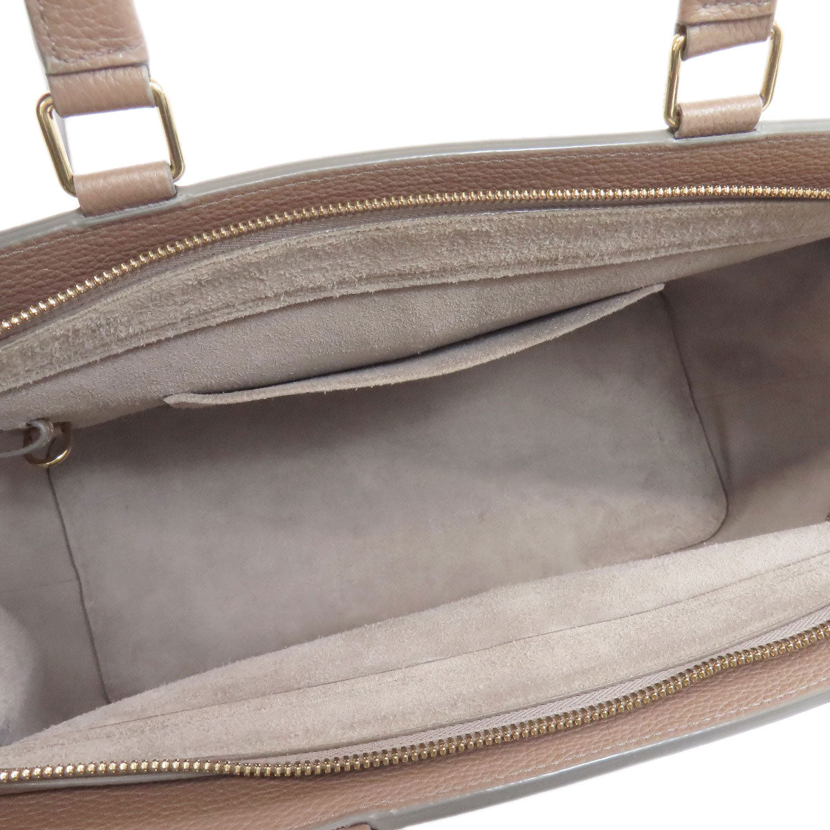 CELINE セリーヌ カバ ドゥ フランス ミディアム 2WAY トートバッグ レザー レディース 中古