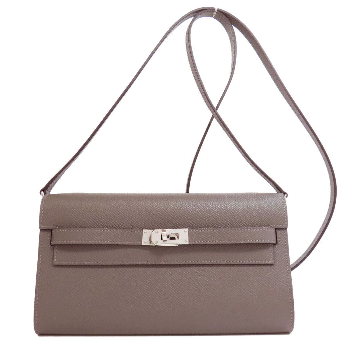 HERMES エルメス ケリートゥー・ゴー シルバー金具 長財布（小銭入れあり） エプソン レディース 中古