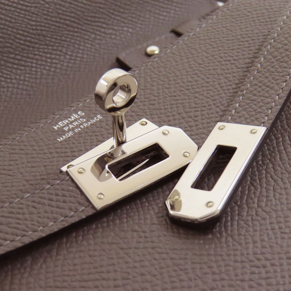 HERMES エルメス ケリートゥー・ゴー シルバー金具 長財布（小銭入れあり） エプソン レディース 中古