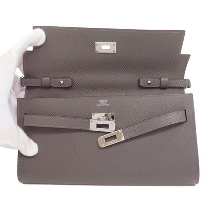 HERMES エルメス ケリートゥー・ゴー シルバー金具 長財布（小銭入れあり） エプソン レディース 中古