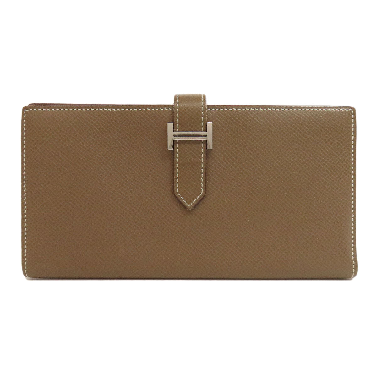 HERMES エルメス ベアンスフレ エトープ シルバー金具 長財布（小銭入れあり） エプソン レディース 中古