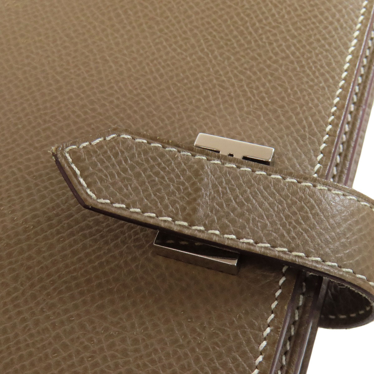 HERMES エルメス ベアンスフレ エトープ シルバー金具 長財布（小銭入れあり） エプソン レディース 中古
