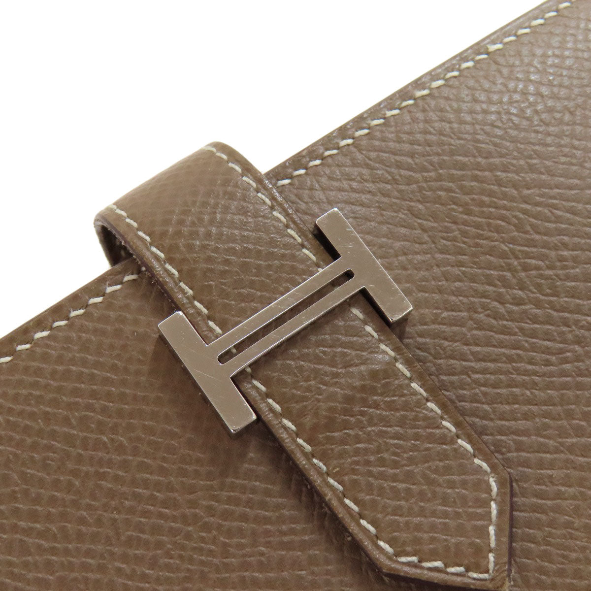 HERMES エルメス ベアンスフレ エトープ シルバー金具 長財布（小銭入れあり） エプソン レディース 中古